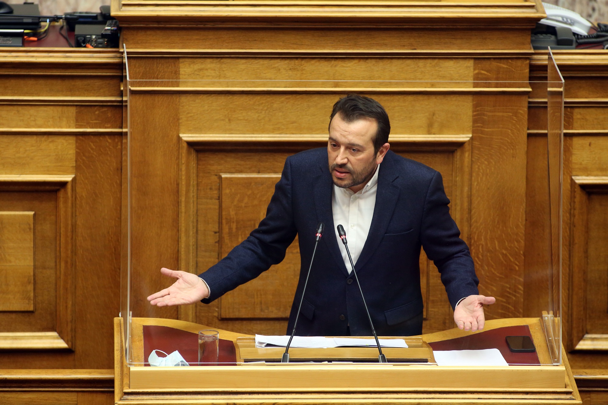 Επίθεση Παππά στον Μητσοτάκη για το κτηματολόγιο και τη φωτιά στο Ξυλόκαστρο