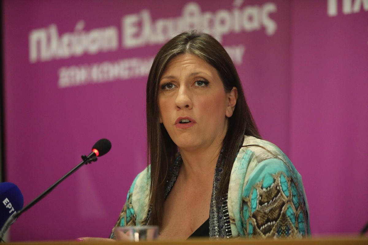 Επίκαιρη ερώτηση της Ζ. Κωνσταντοπούλου για τα επεισόδια στο Υπουργείο Κλιματικής Κρίσης και Πολιτικής Προστασίας