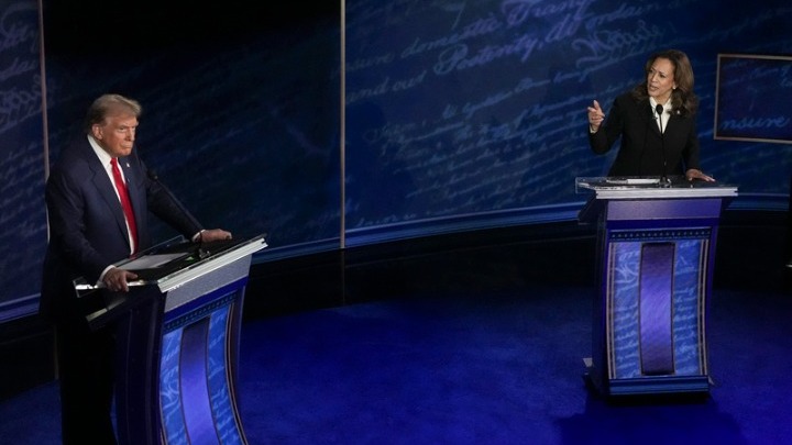 debate Χάρις-Τραμπ