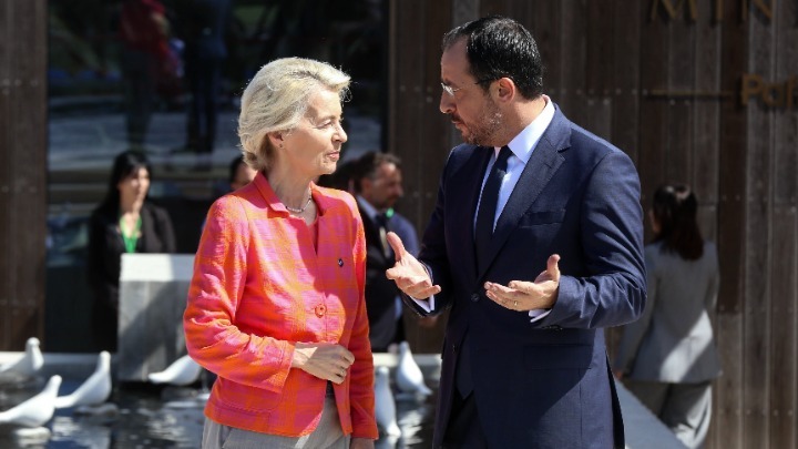 Φον ντερ Λάιεν: «Θα ήθελα να ευχαριστήσω την Κύπρο»