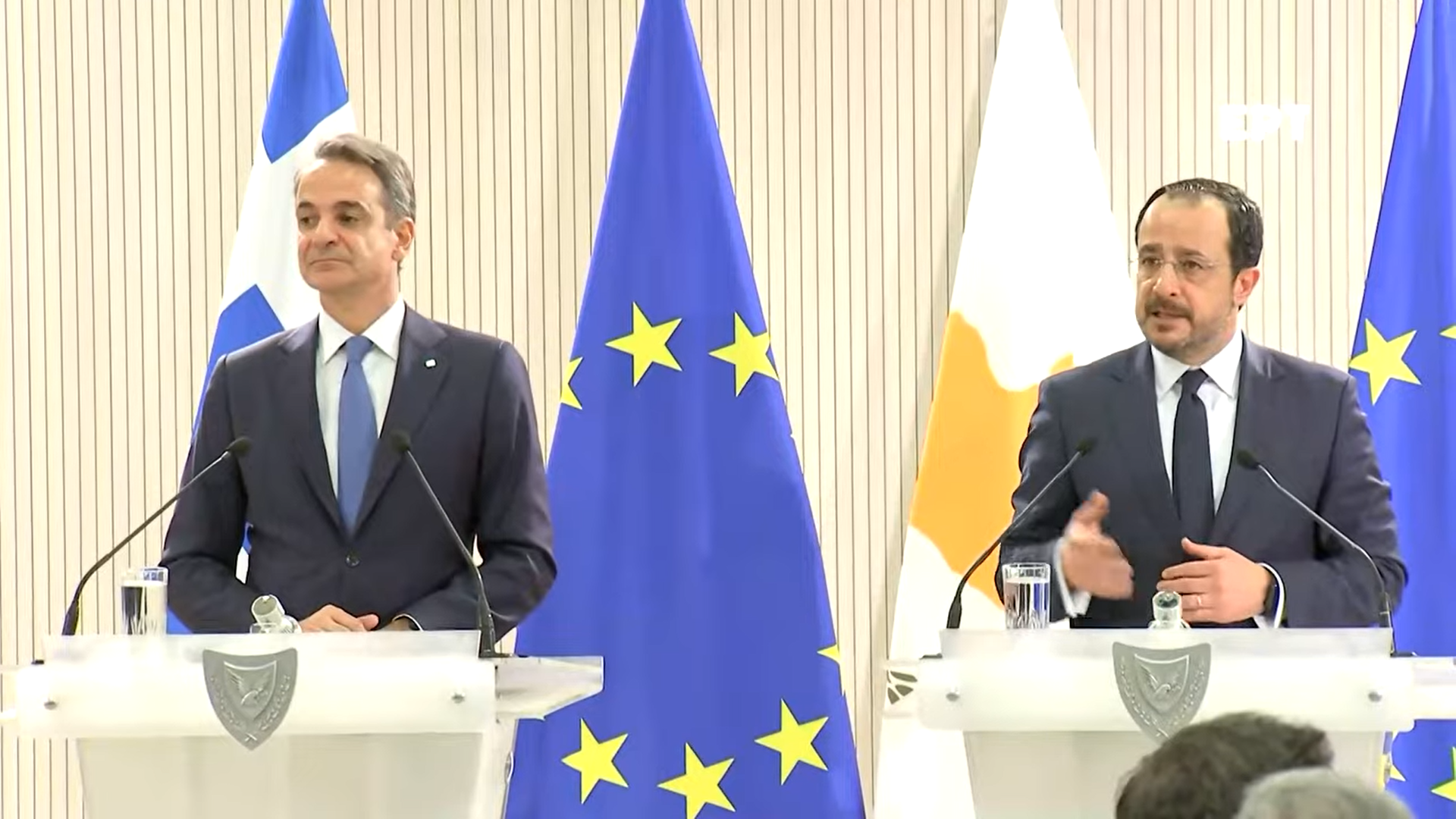 Συνάντηση Μητσοτάκη - Χριστοδουλίδη: Καμία νομιμοποίηση τετελεσμένων στο Κυπριακό
