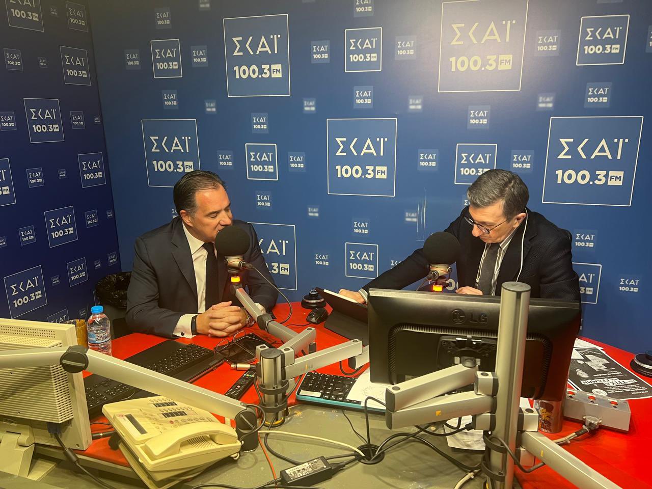 Ο Άδωνις Γεωργιάδης υπερασπίζεται τον Άρη Πορτοσάλτε