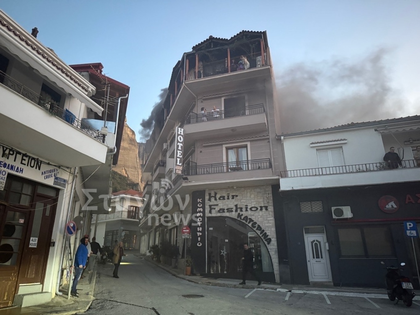 Η αιτία της φωτιάς στο ξενοδοχείο της Καλαμπάκας