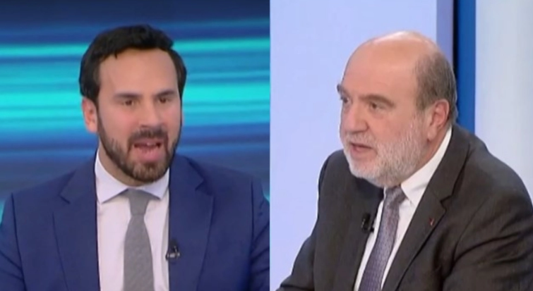 Ένταση στον τηλεοπτικό αέρα μεταξύ Ν. Ρωμανού και Τρ. Αλεξιάδη για τα Τέμπη - «Δολοφονία»