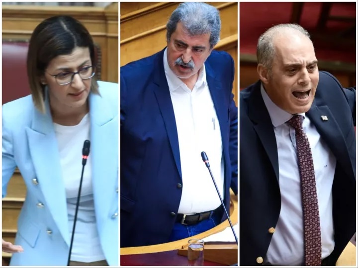 «Ροντέο» η Βουλή: Ακραία σύγκρουση μεταξύ Αγαπηδάκης, Βελόπουλου και Πολάκη