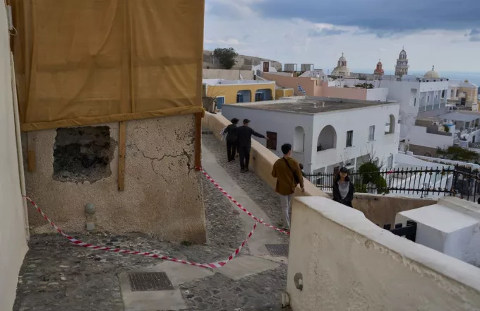 Επικαιροποιήθηκαν τα έκτακτα μέτρα στη Σαντορίνη - Η ανακοίνωση του Δήμου Θήρας