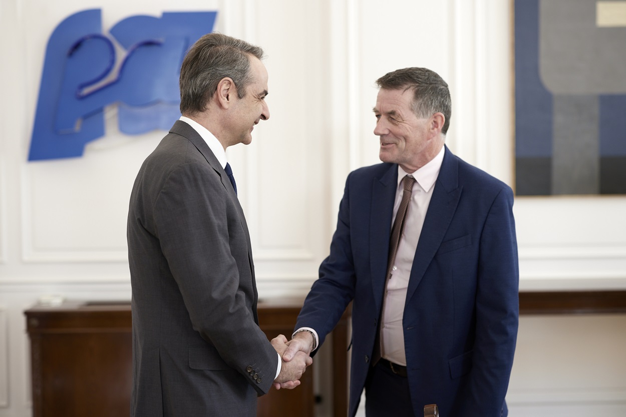 Επί τάπητος ο προϋπολογισμός της ΕΕ στη συνάντηση Μητσοτάκη με τον Πρόεδρο του Ευρωπαϊκού Ελεγκτικού Συνεδρίου