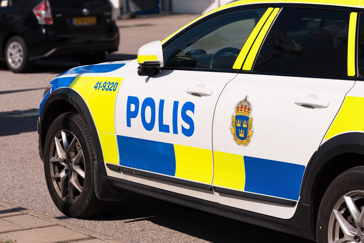 Swedish police car - Σουηδικη αστυνομια